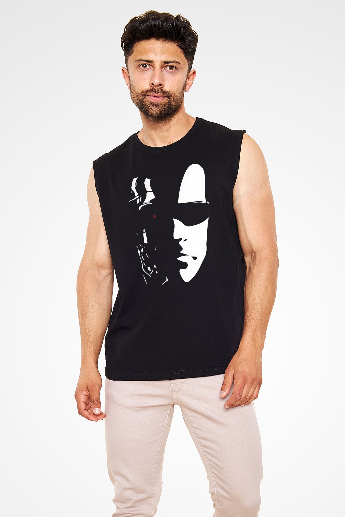 The Terminator Siyah Unisex Kolsuz Tişört
