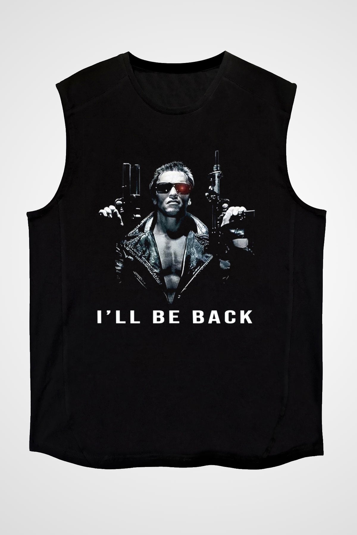 The Terminator Siyah Unisex Kolsuz Tişört