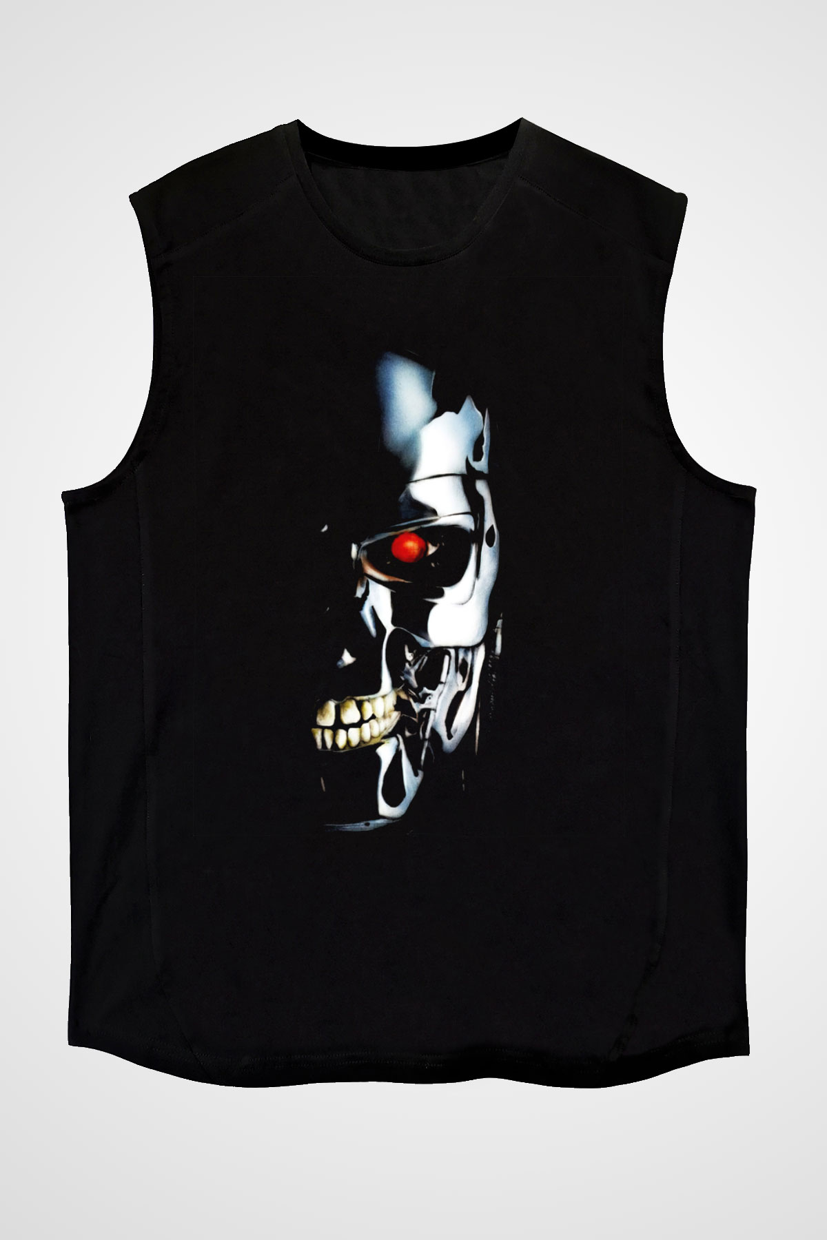 The Terminator Siyah Unisex Kolsuz Tişört