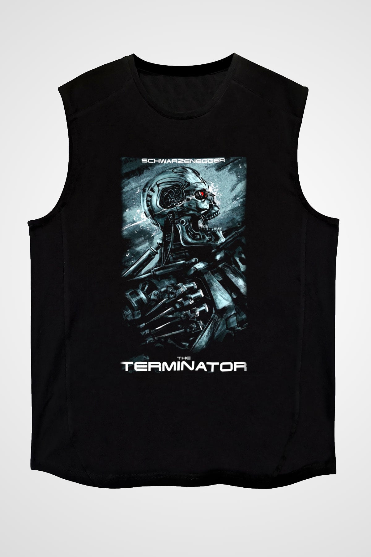 The Terminator Siyah Unisex Kolsuz Tişört