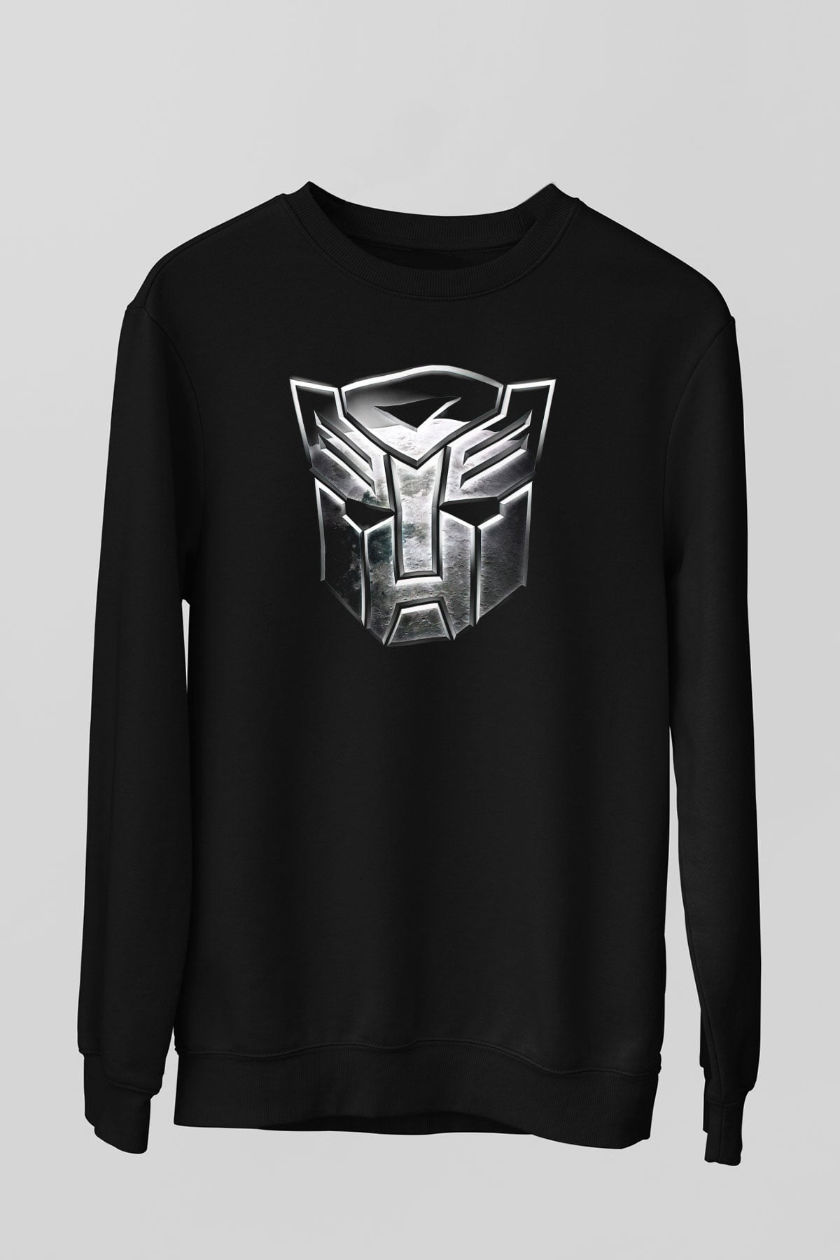 The Terminator Siyah Unisex Sweatshirt