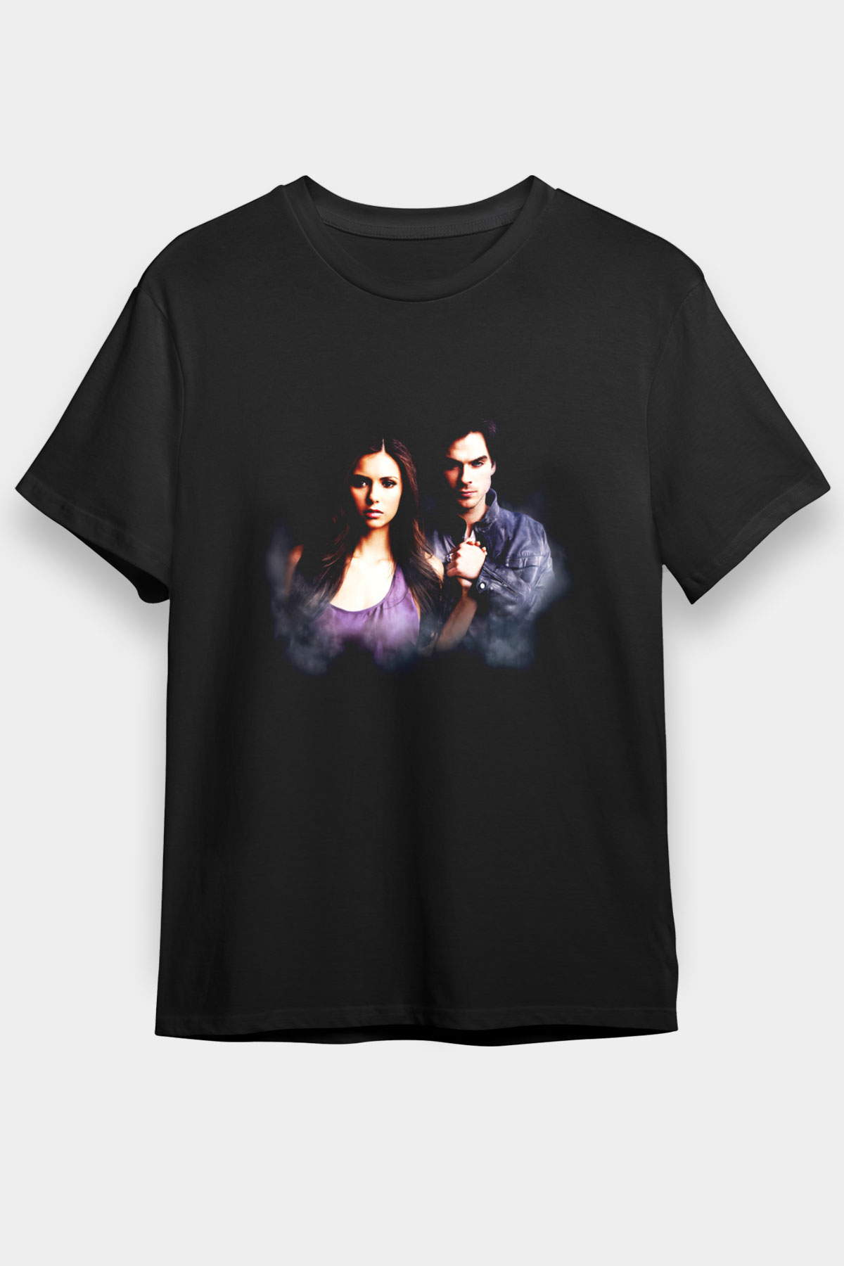 The Vampire Diaries Siyah Unisex Tişört T-Shirt