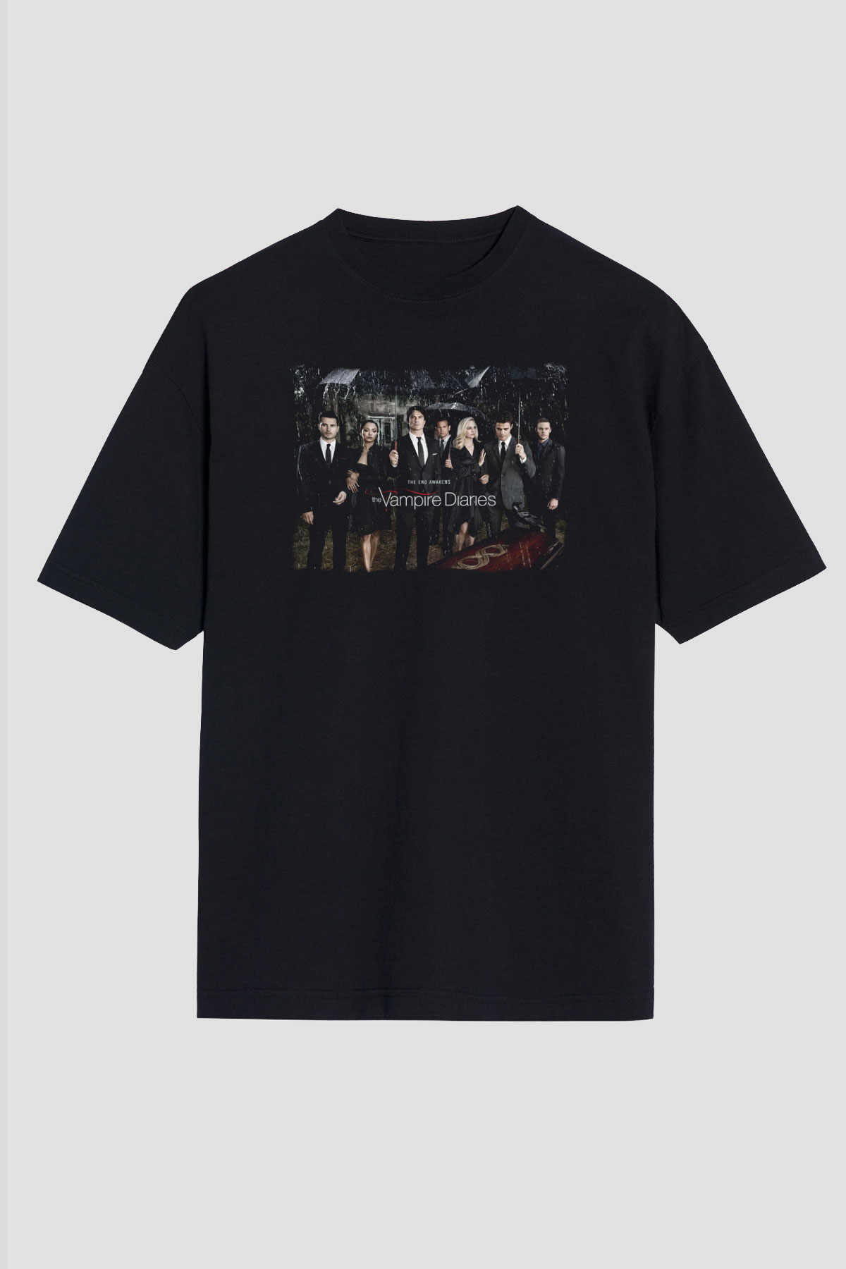 The Vampire Diaries Siyah Unisex Tişört T-Shirt