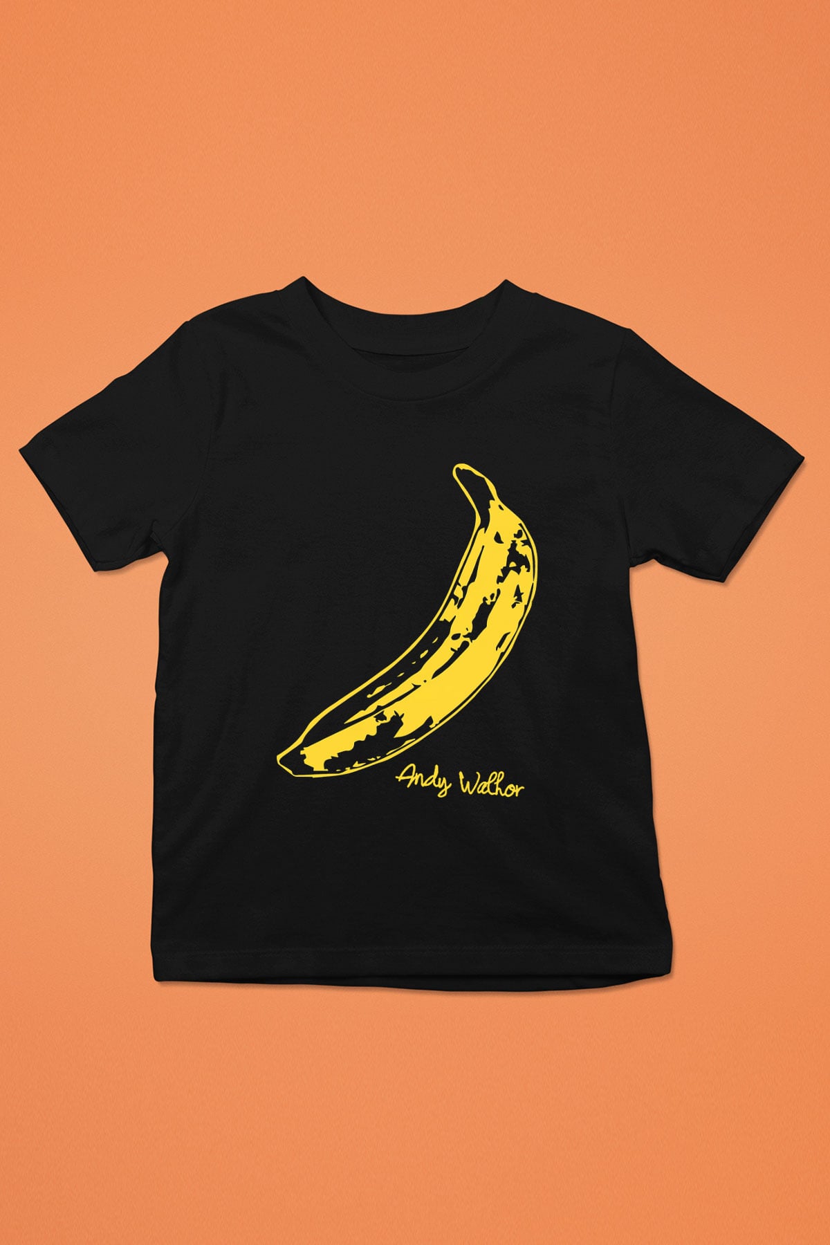 The Velvet Underground Baskılı Siyah Unisex Çocuk Tişört
