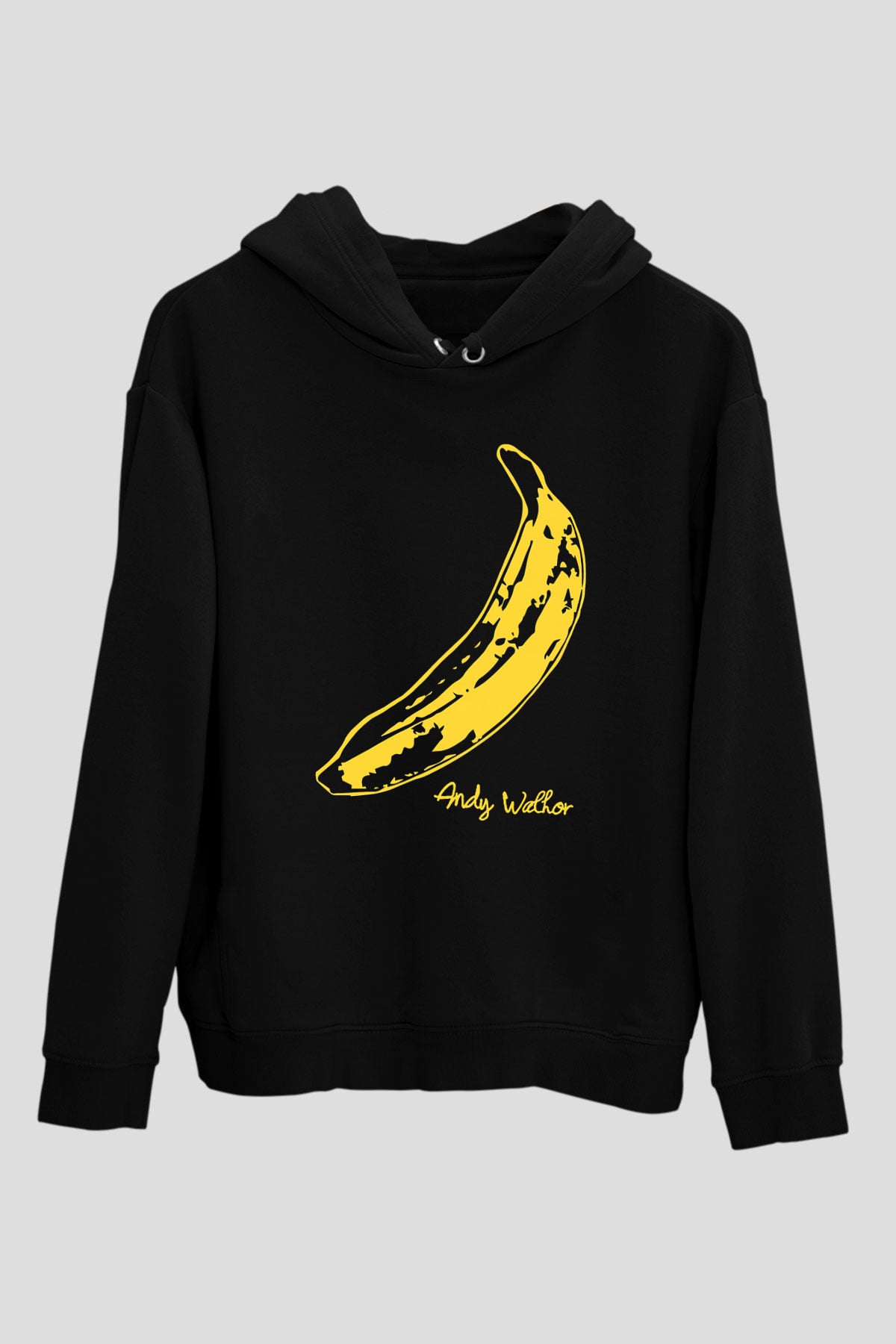 The Velvet Underground Siyah Unisex Hoodie