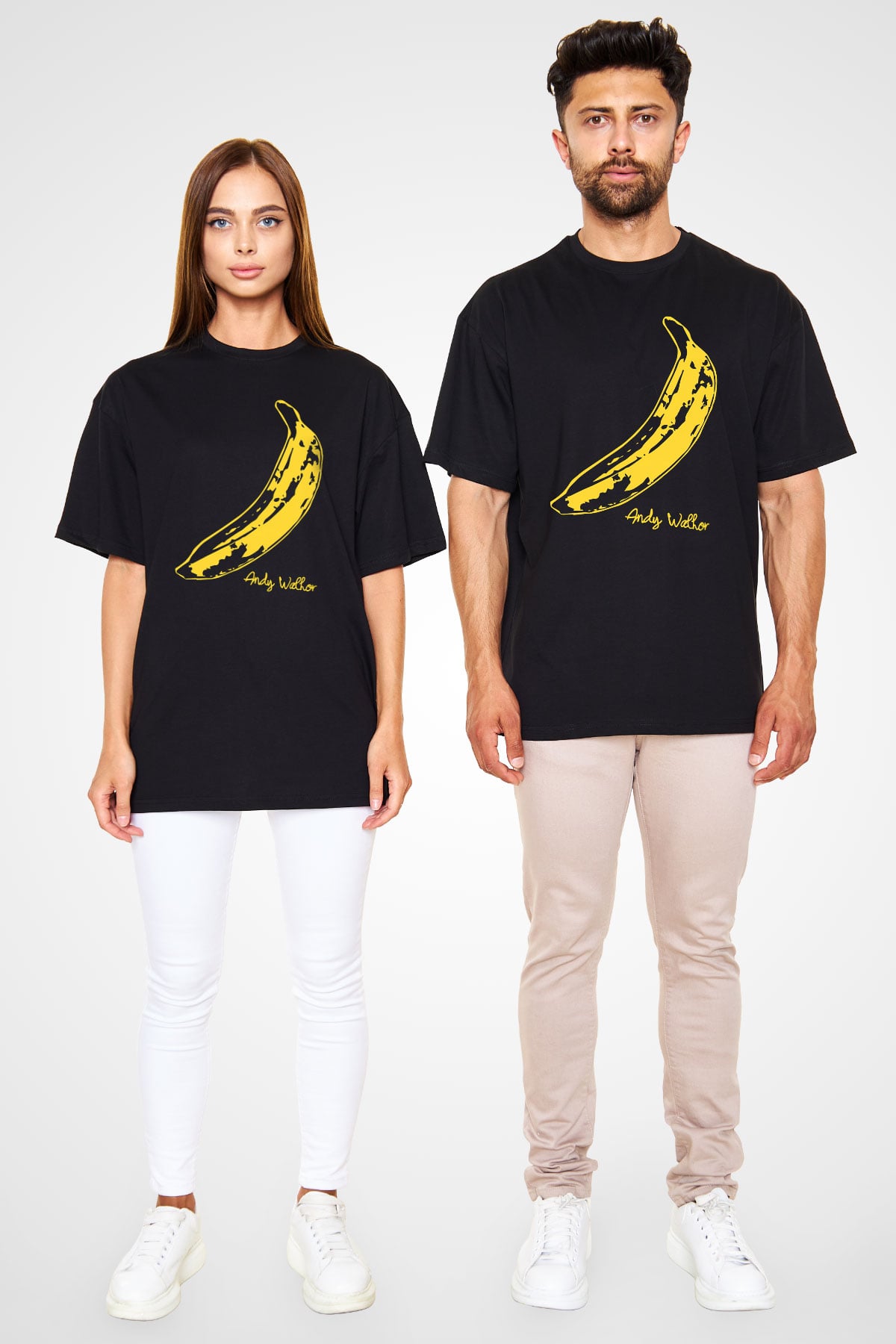 The Velvet Underground Siyah Unisex Oversize Tişört T-Shirt