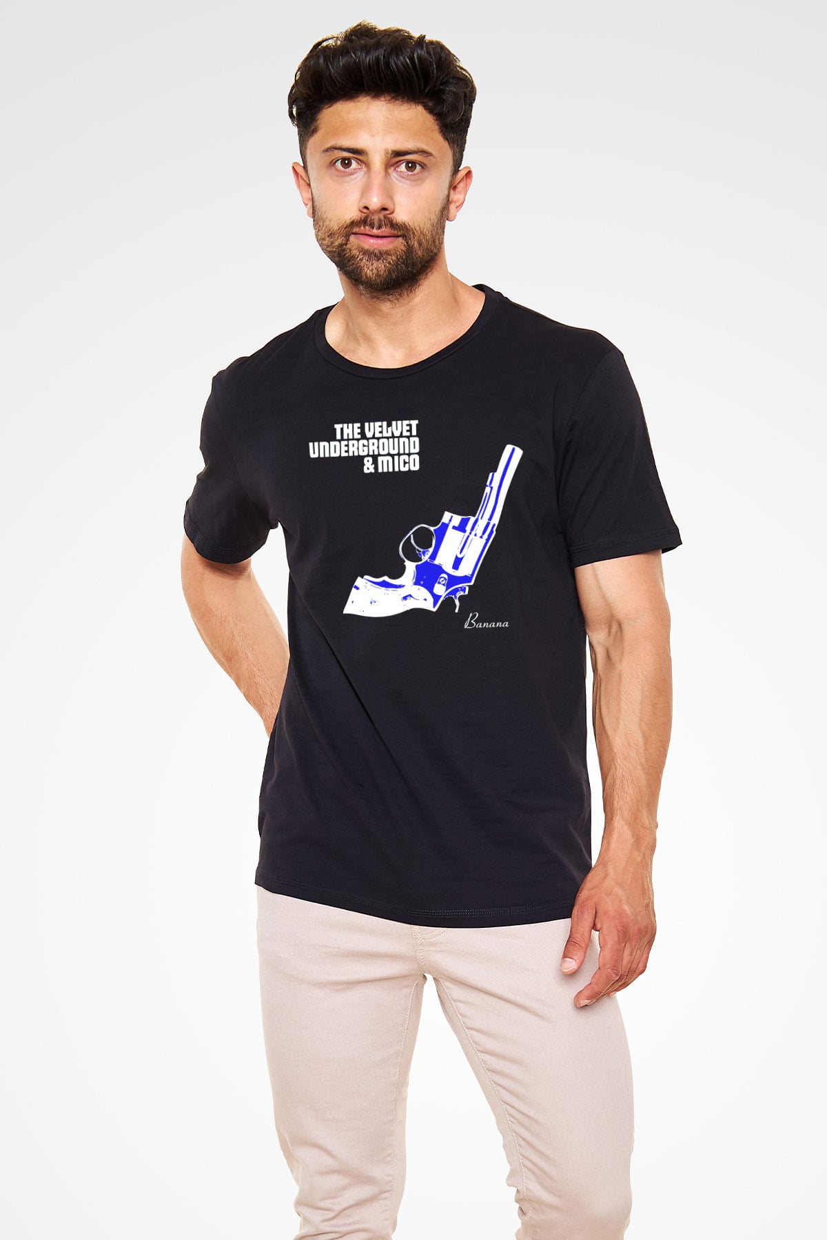 The Velvet Underground Siyah Unisex Tişört T-Shirt - TişörtFabrikası