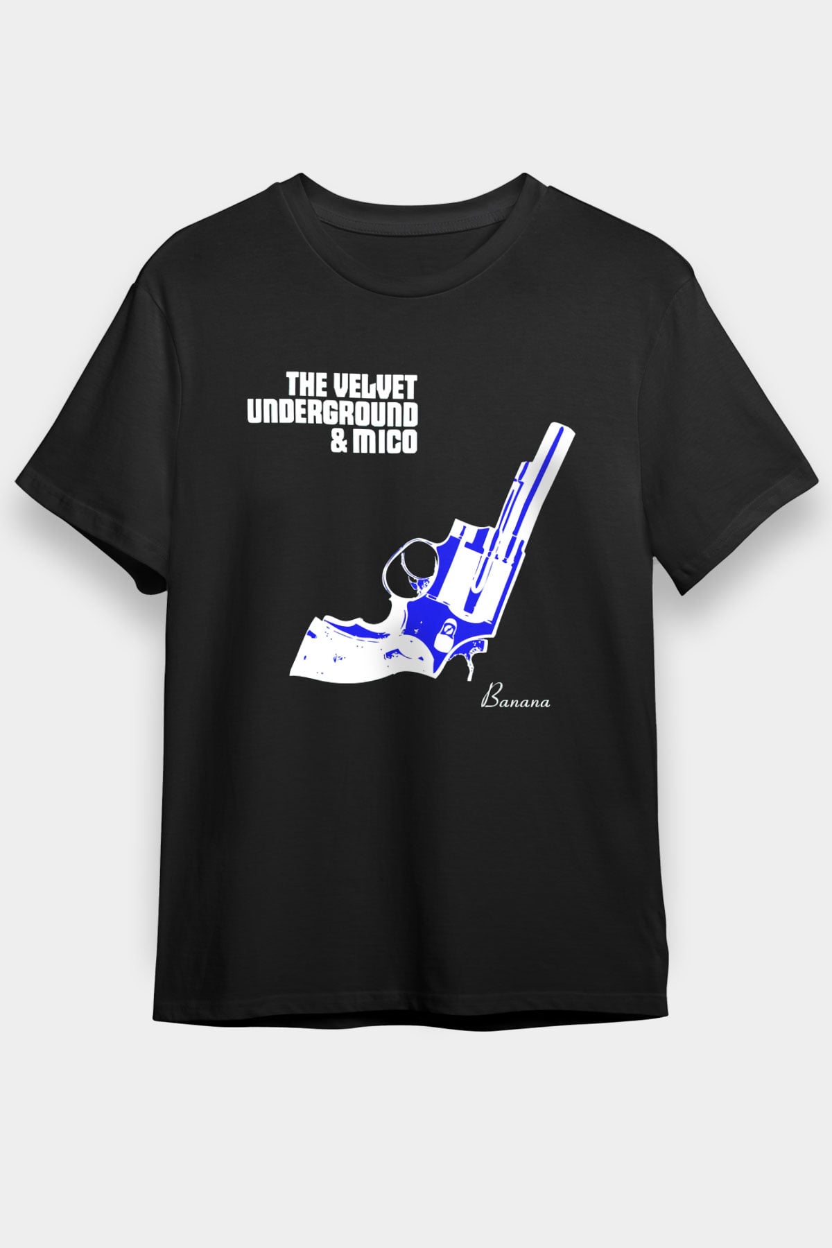 The Velvet Underground Siyah Unisex Tişört T-Shirt - TişörtFabrikası