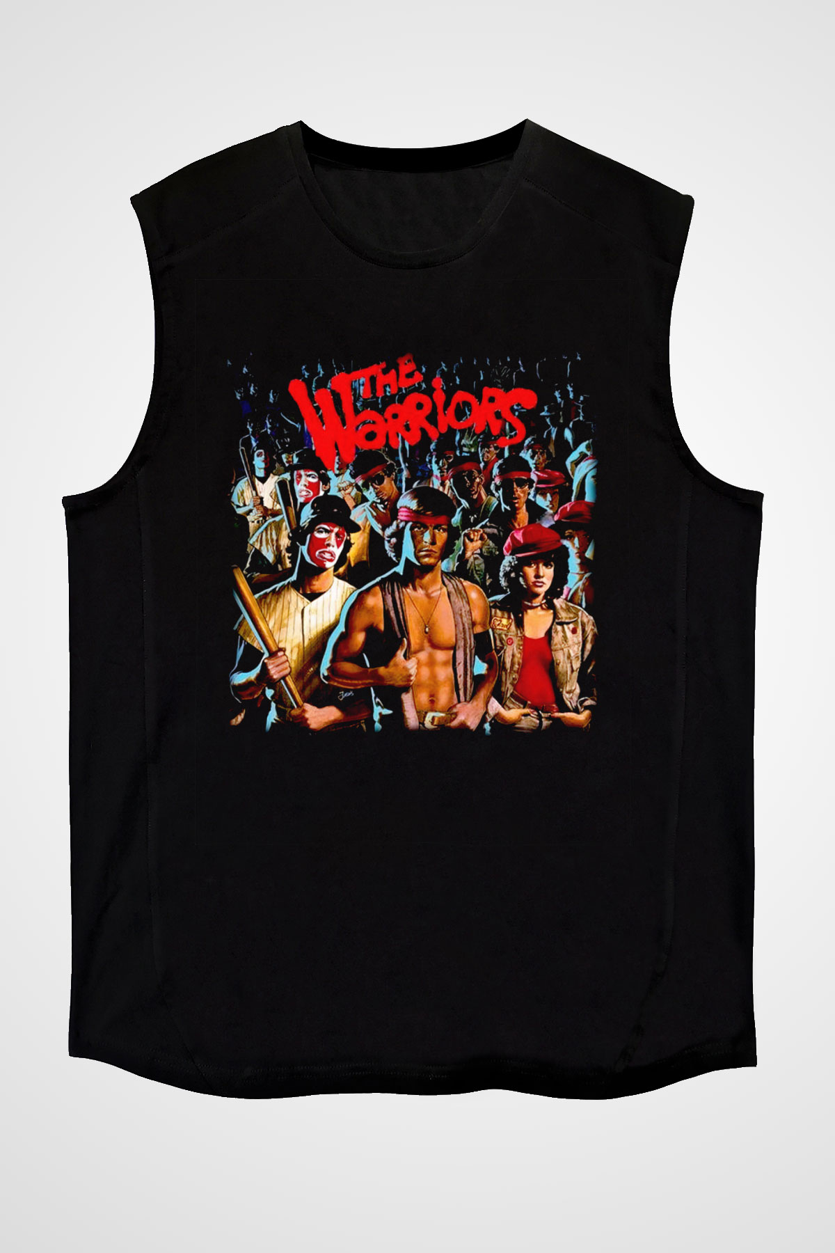 The Warriors Siyah Unisex  Kolsuz Tişört