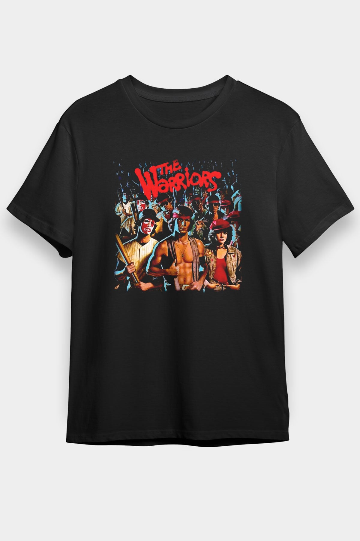 The Warriors Siyah Unisex Tişört
