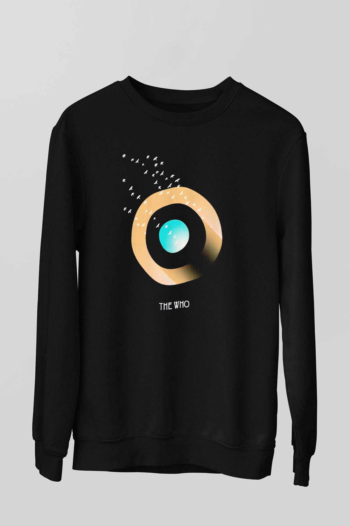 The Who Siyah Unisex Sweatshirt