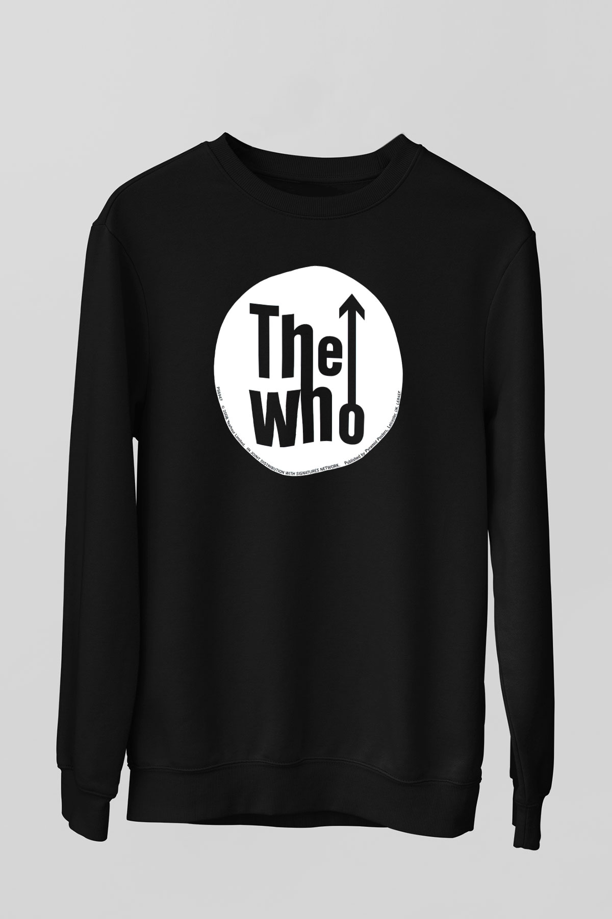 The Who Siyah Unisex Sweatshirt