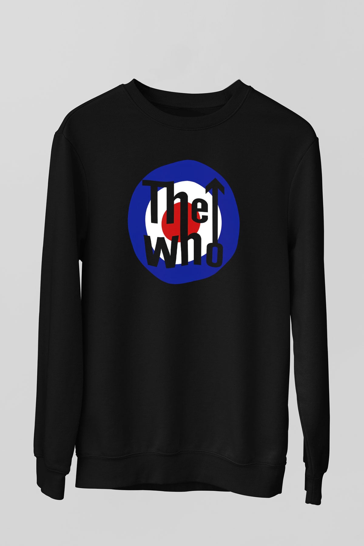 The Who Siyah Unisex Sweatshirt