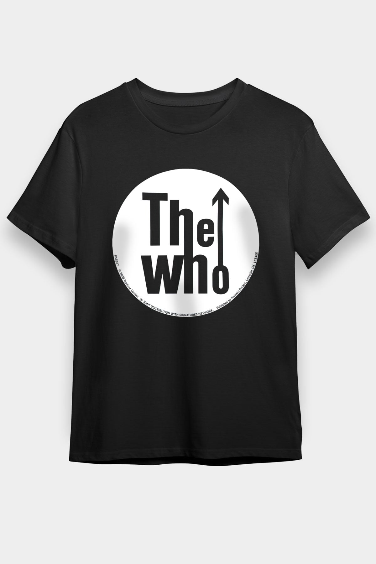 The Who Siyah Unisex Tişört T-Shirt - TişörtFabrikası
