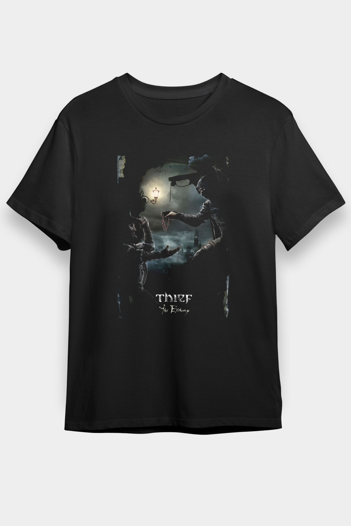 Thief Siyah Unisex Tişört T-Shirt