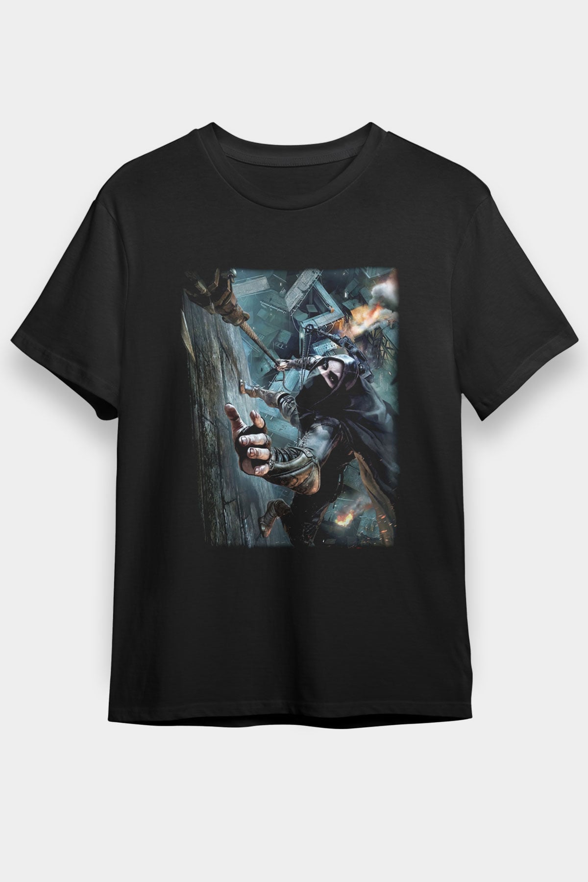 Thief Siyah Unisex Tişört T-Shirt