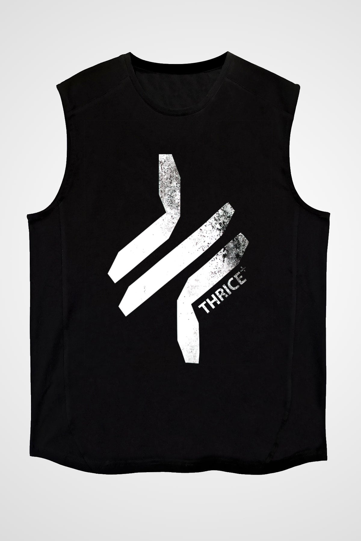 Thrice Siyah Unisex Kolsuz Tişört