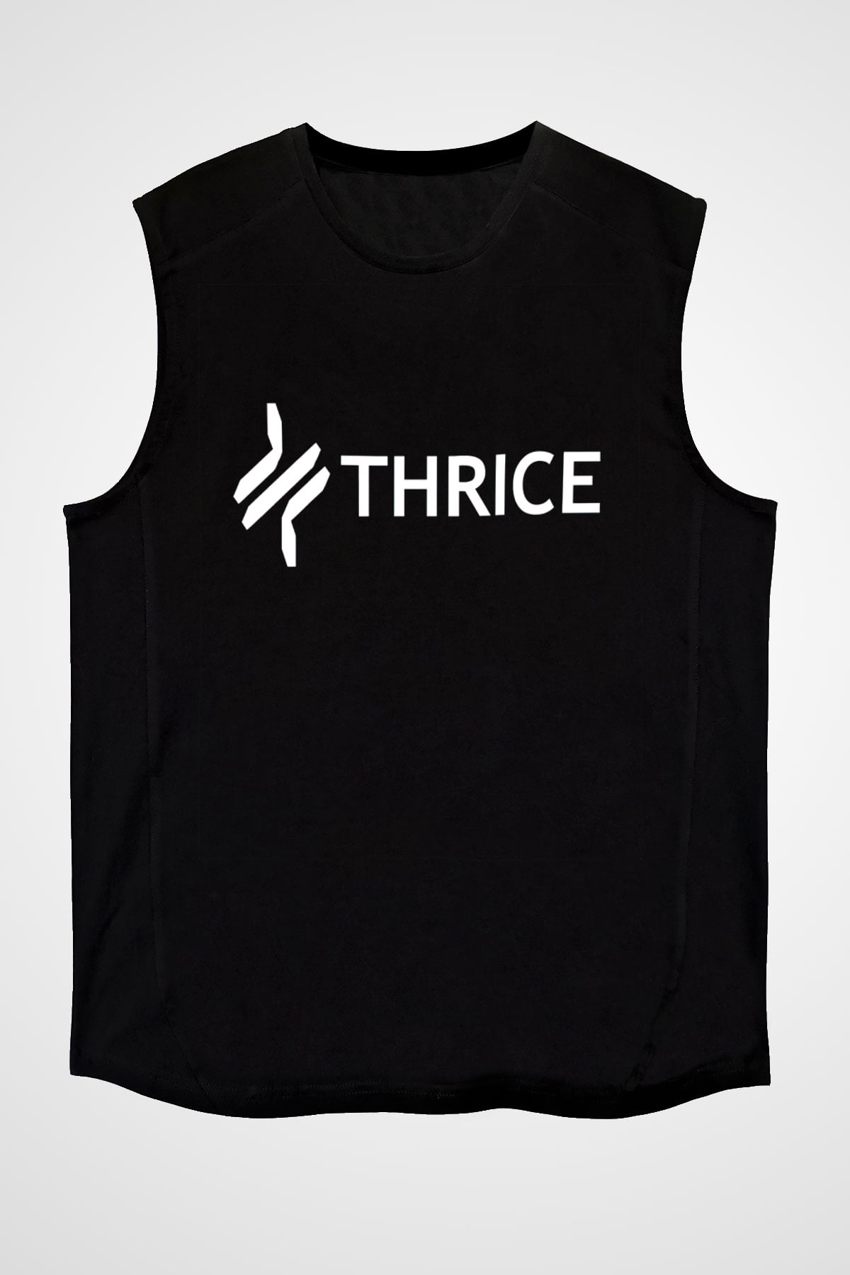 Thrice Siyah Unisex Kolsuz Tişört