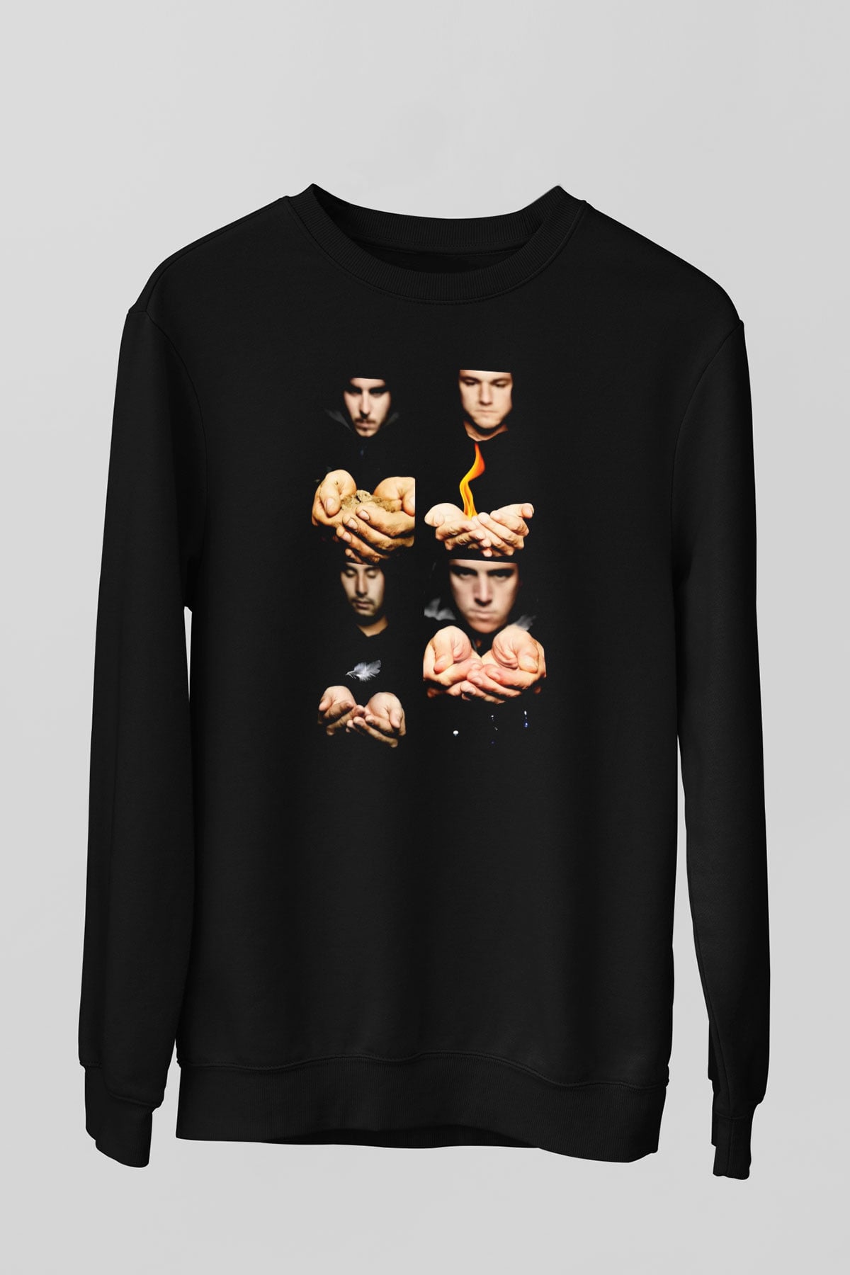 Thrice Siyah Unisex Sweatshirt