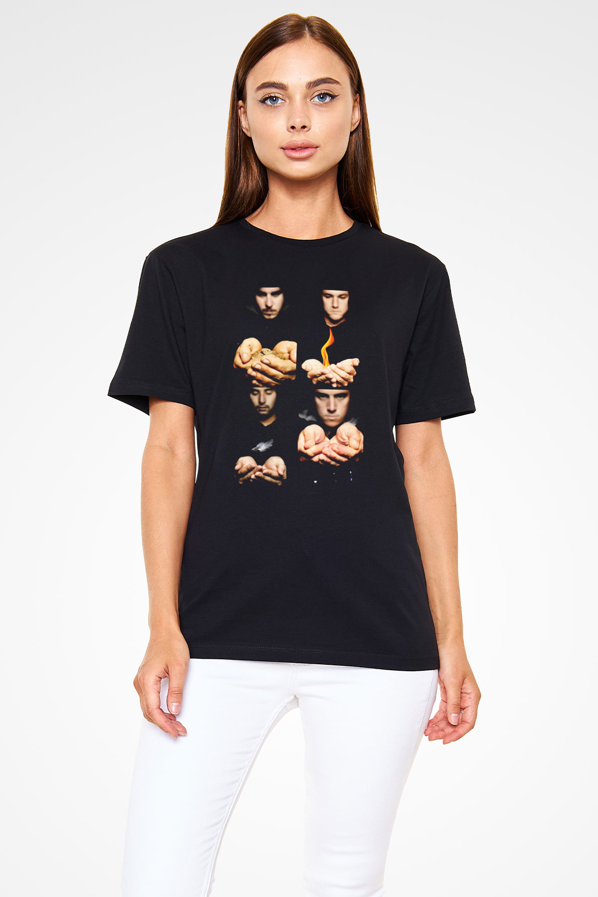 Thrice Siyah Unisex Tişört T-Shirt - TişörtFabrikası