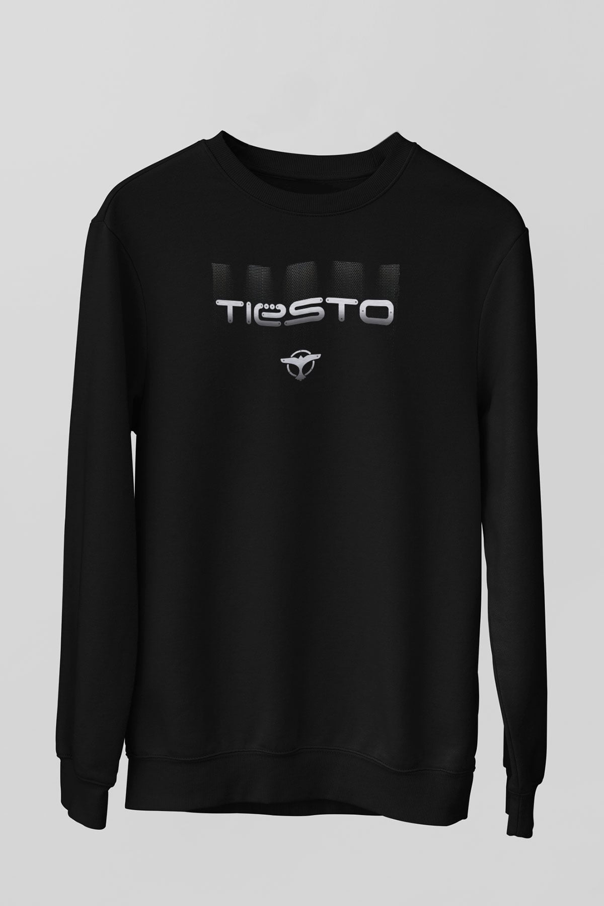 Tiesto Siyah Unisex Sweatshirt