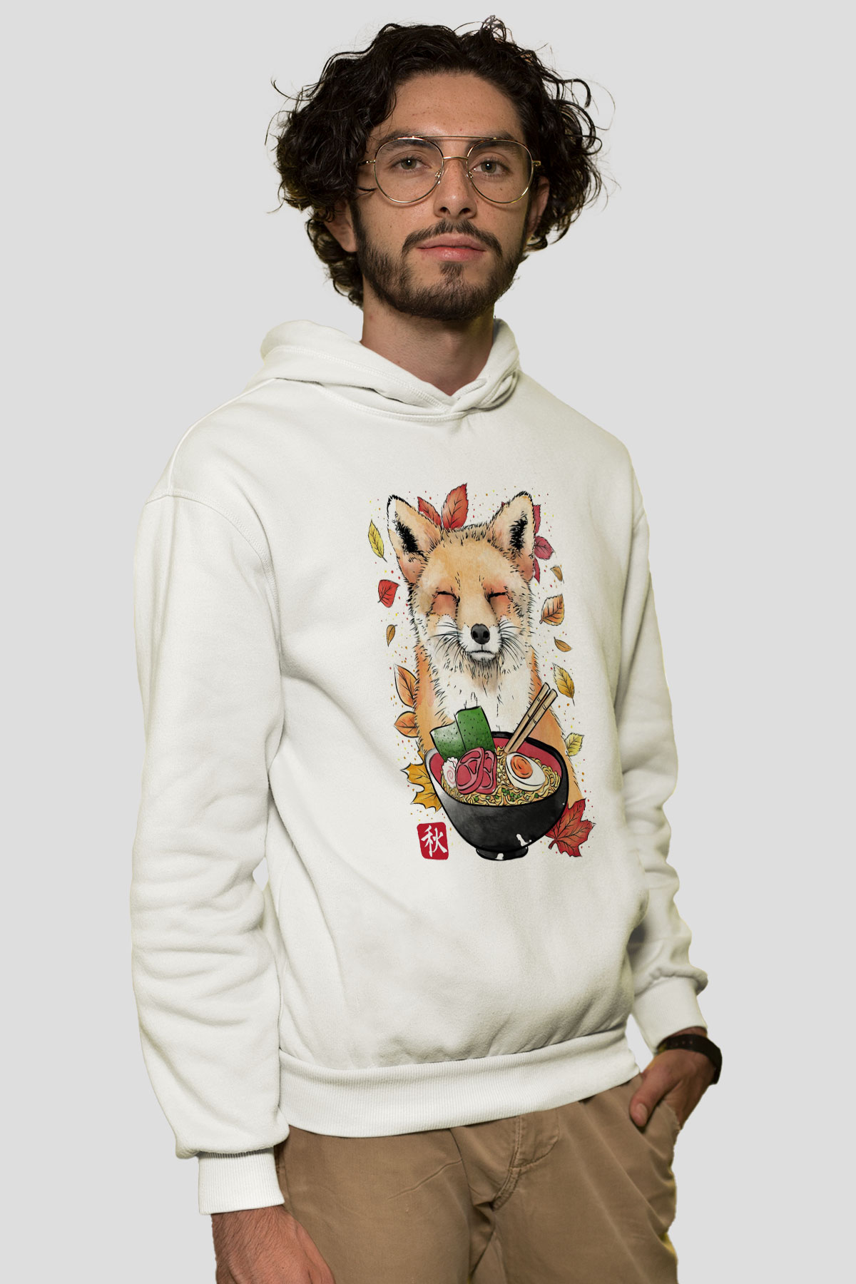 TilkiBeyaz  Unisex Hoodie
