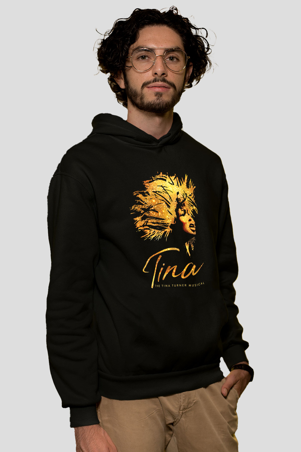 Tina Turner Siyah Unisex Hoodie