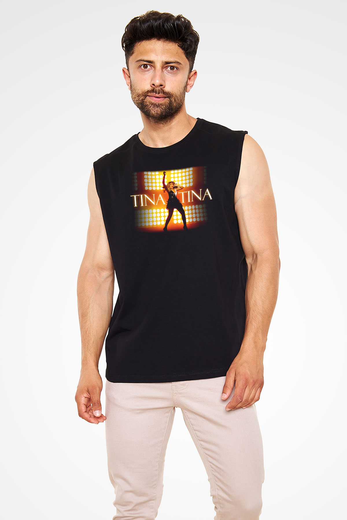 Tina Turner Siyah Unisex Kolsuz Tişört