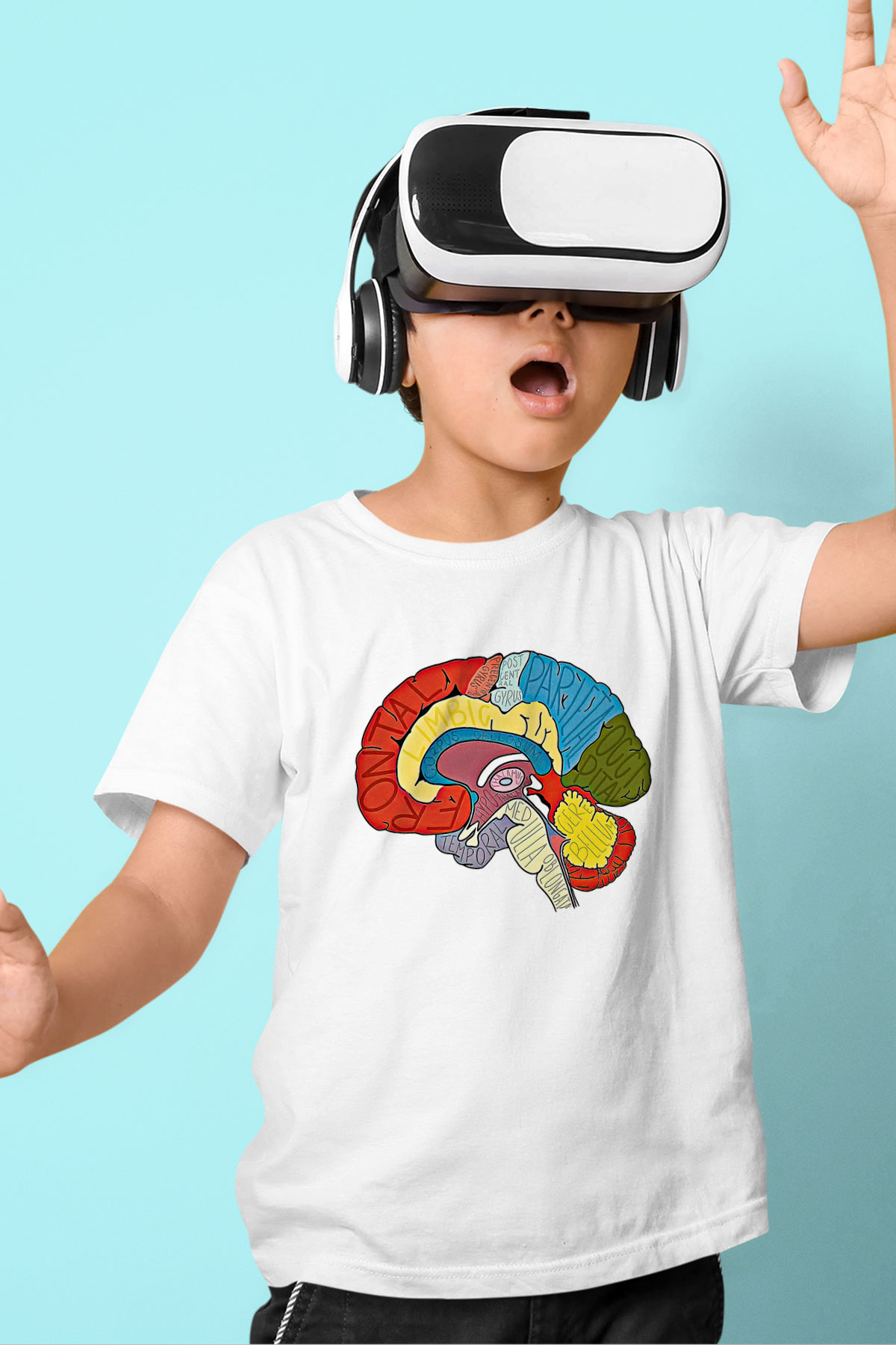 Tıp Bayramı Baskılı Beyaz Unisex Beyaz Çocuk Tişört - Tshirt