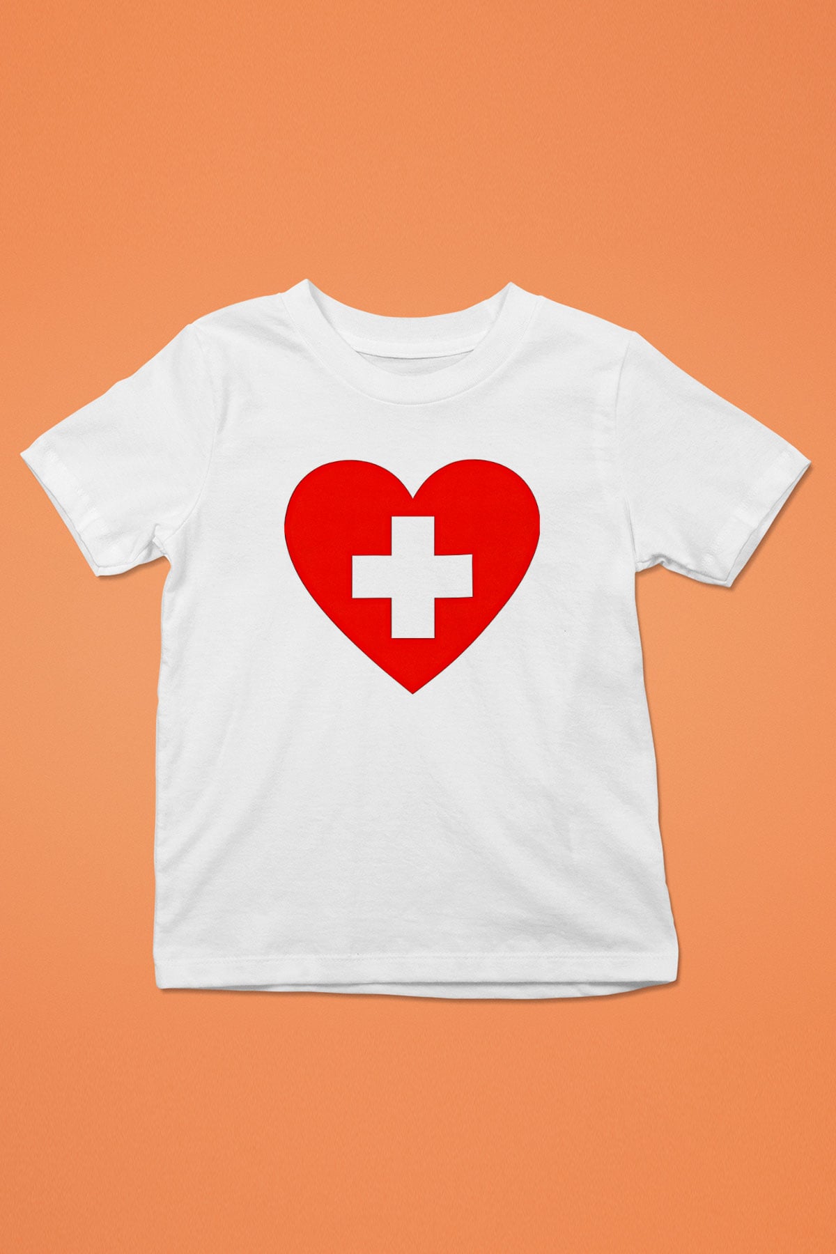 Tıp Bayramı Baskılı Beyaz Unisex Beyaz Çocuk Tişört - Tshirt