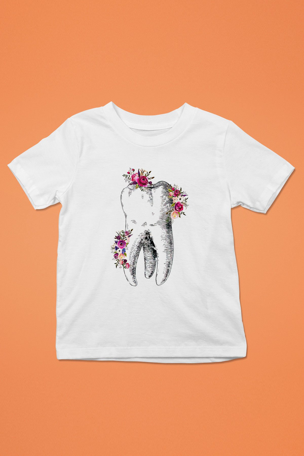 Tıp Bayramı Baskılı Beyaz Unisex Beyaz Çocuk Tişört - Tshirt