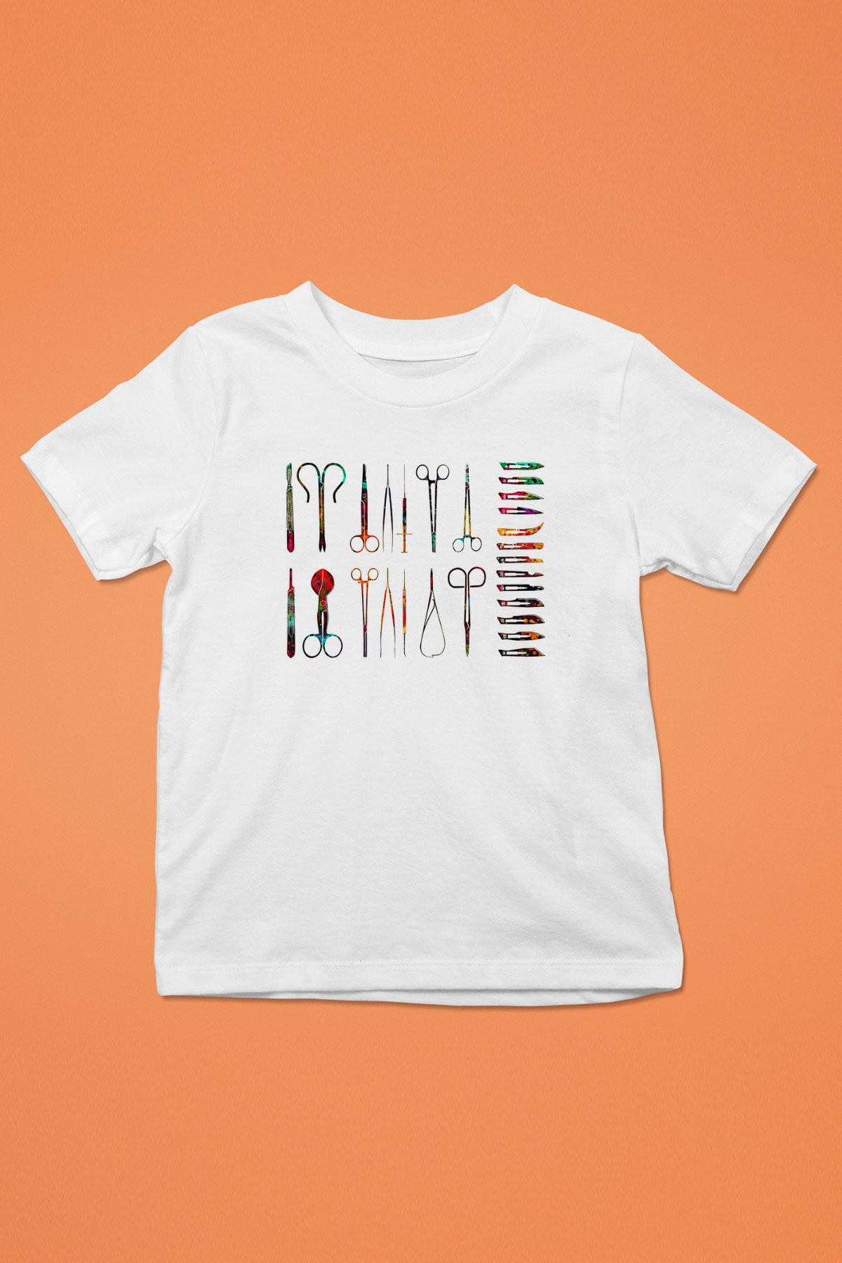 Tıp Bayramı Baskılı Beyaz Unisex Beyaz Çocuk Tişört - Tshirt