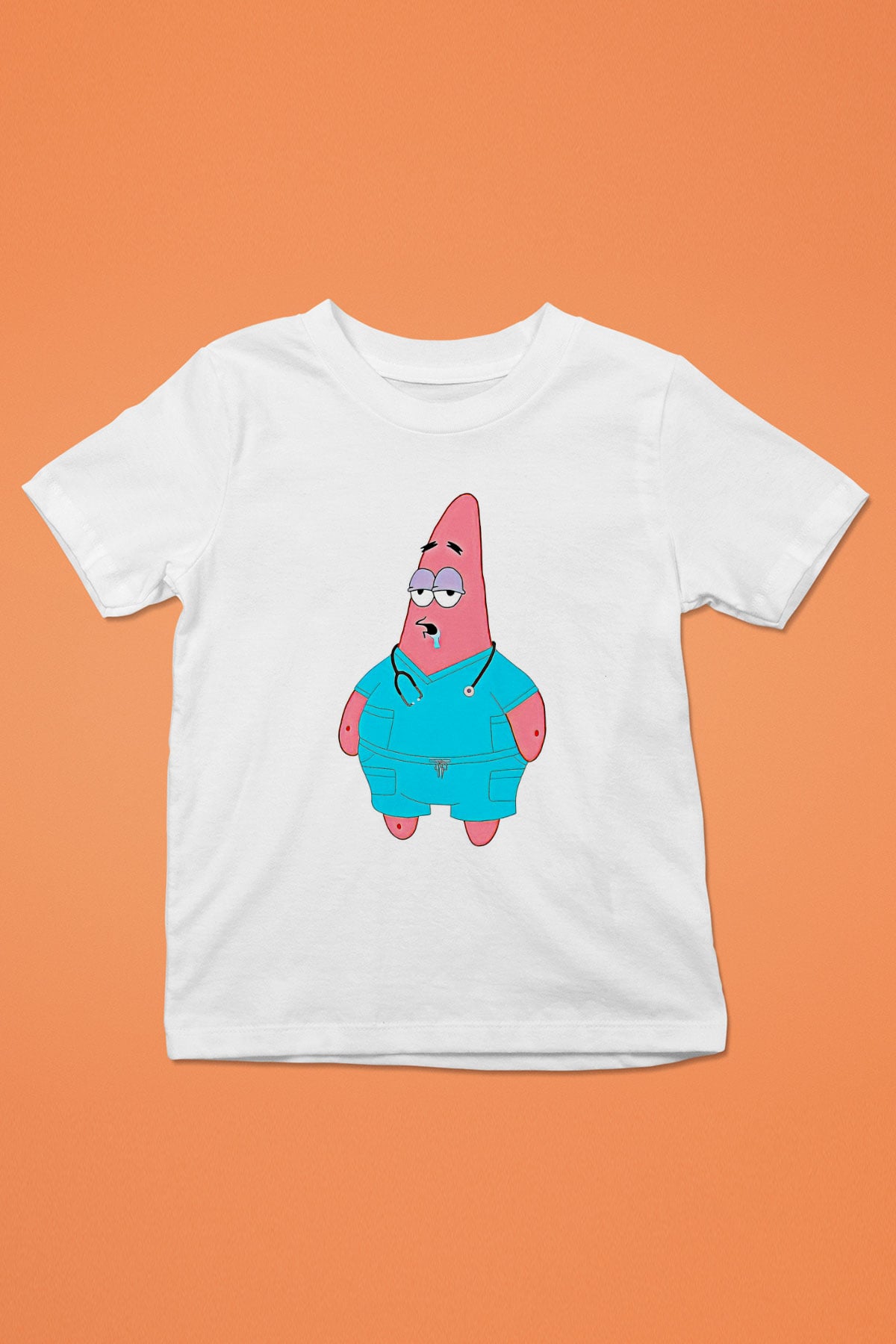 Tıp Bayramı Baskılı Beyaz Unisex Beyaz Çocuk Tişört - Tshirt
