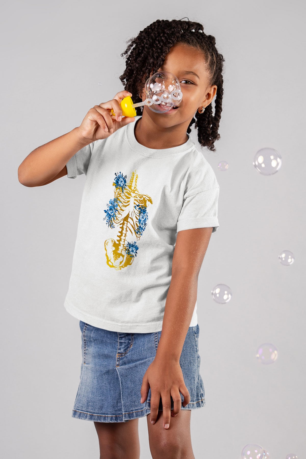 Tıp Bayramı Baskılı Beyaz Unisex Beyaz Çocuk Tişört - Tshirt