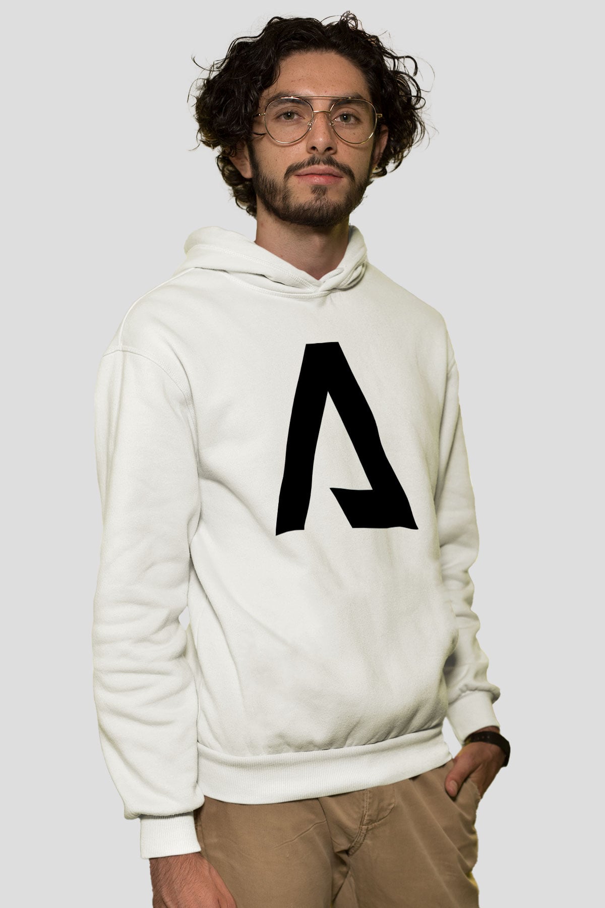 Titanfall Beyaz Unisex Hoodie