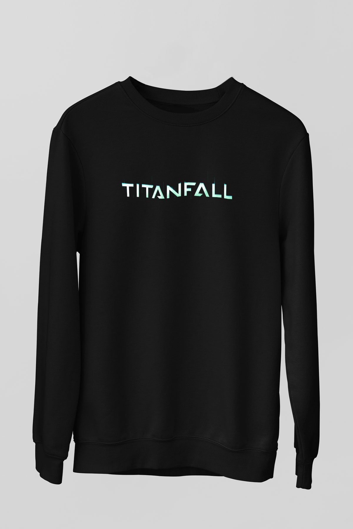 Titanfall Siyah Unisex Sweatshirt