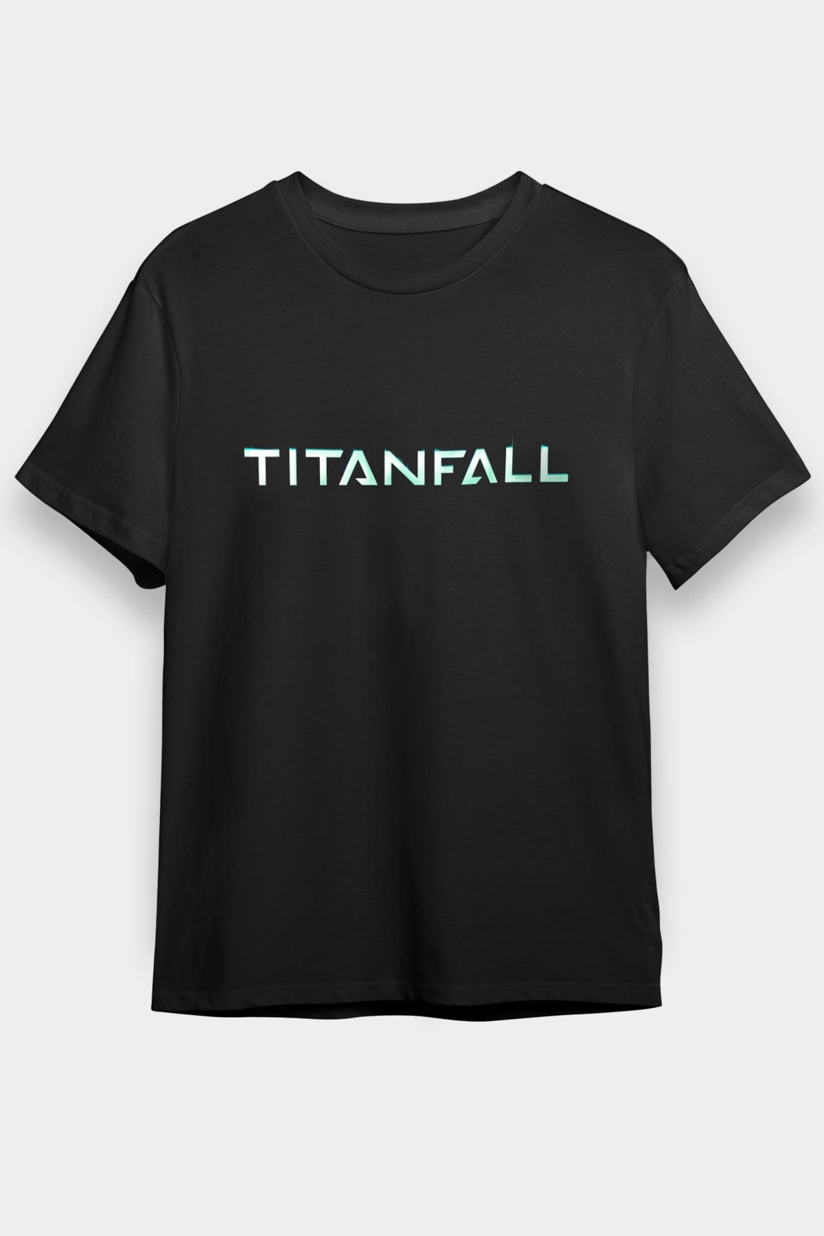 Titanfall Siyah Unisex Tişört T-Shirt