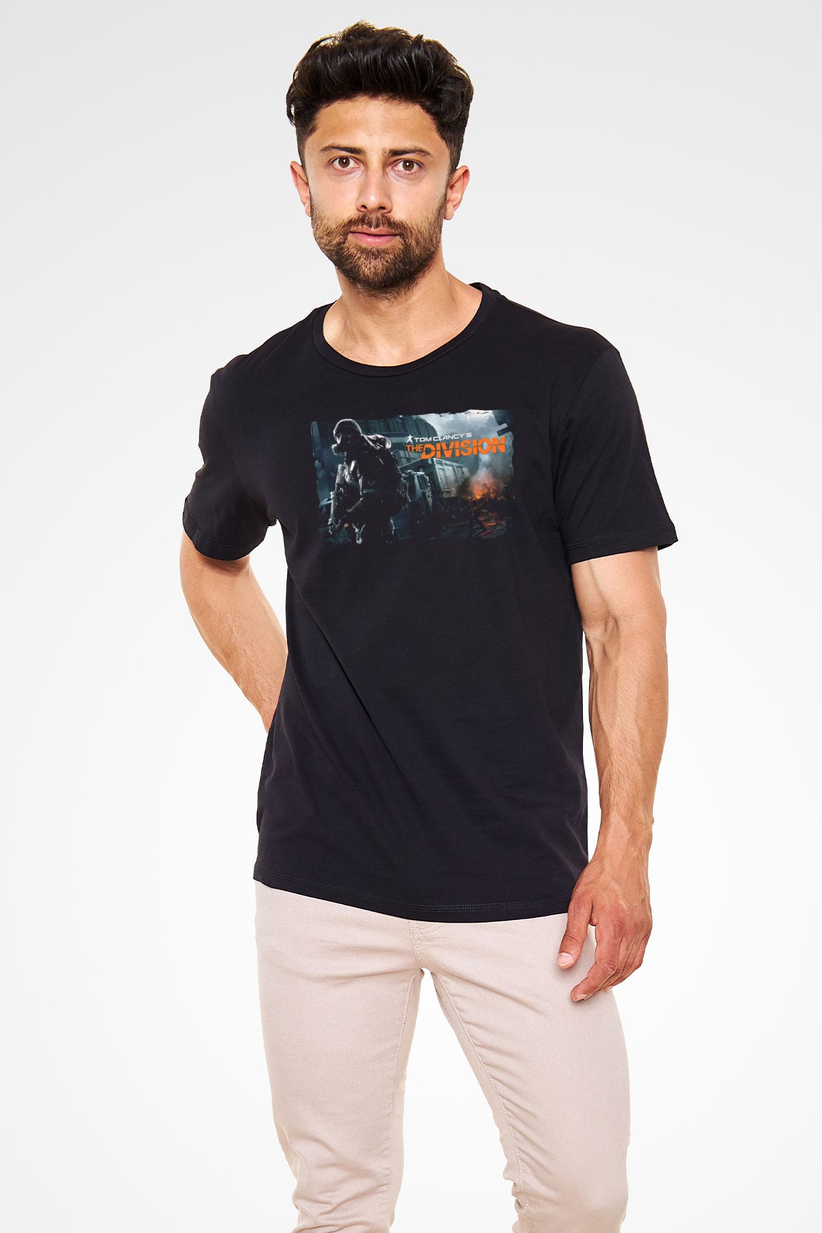 Tom Clancy Siyah Unisex Tişört T-Shirt