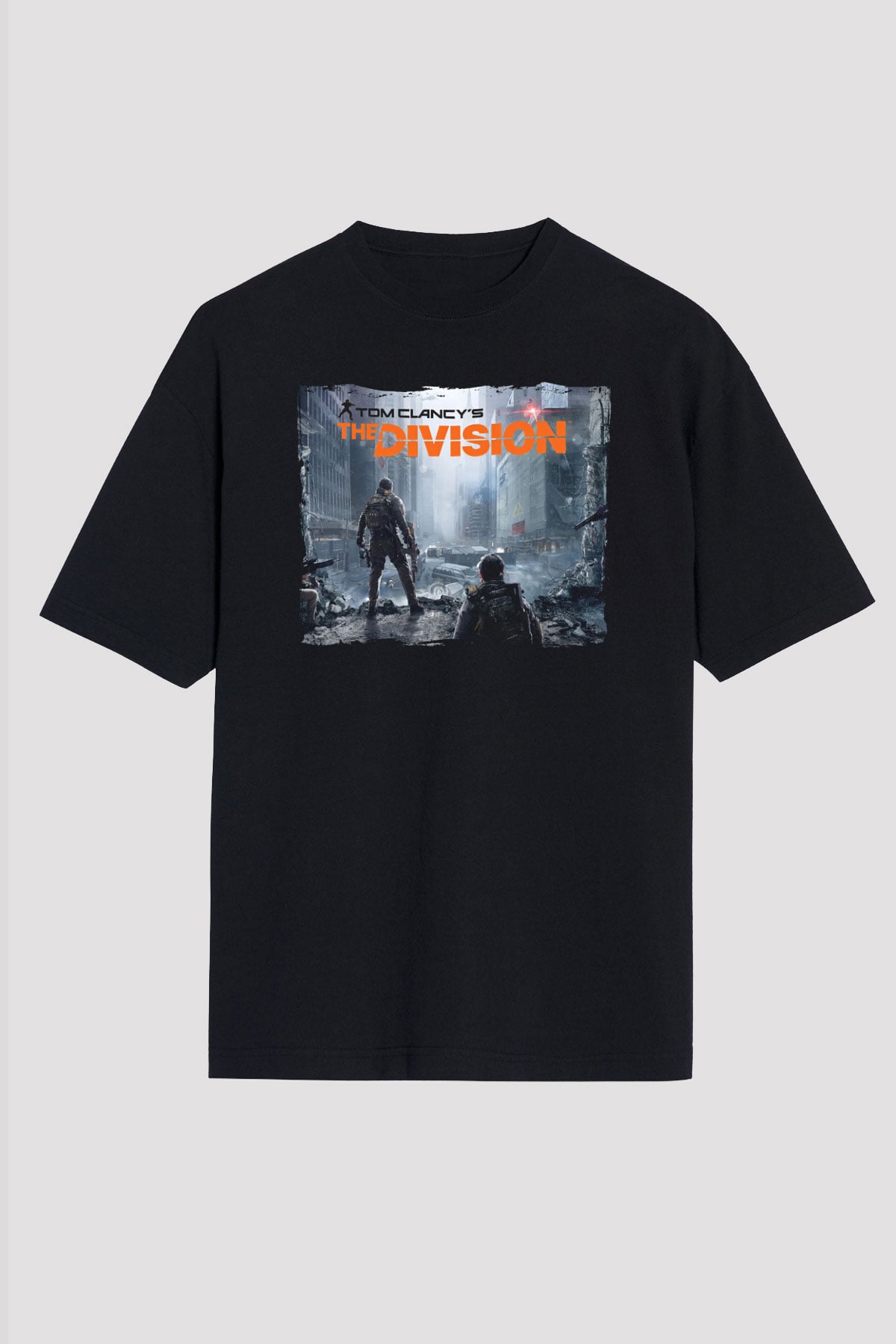 Tom Clancy Siyah Unisex Tişört T-Shirt