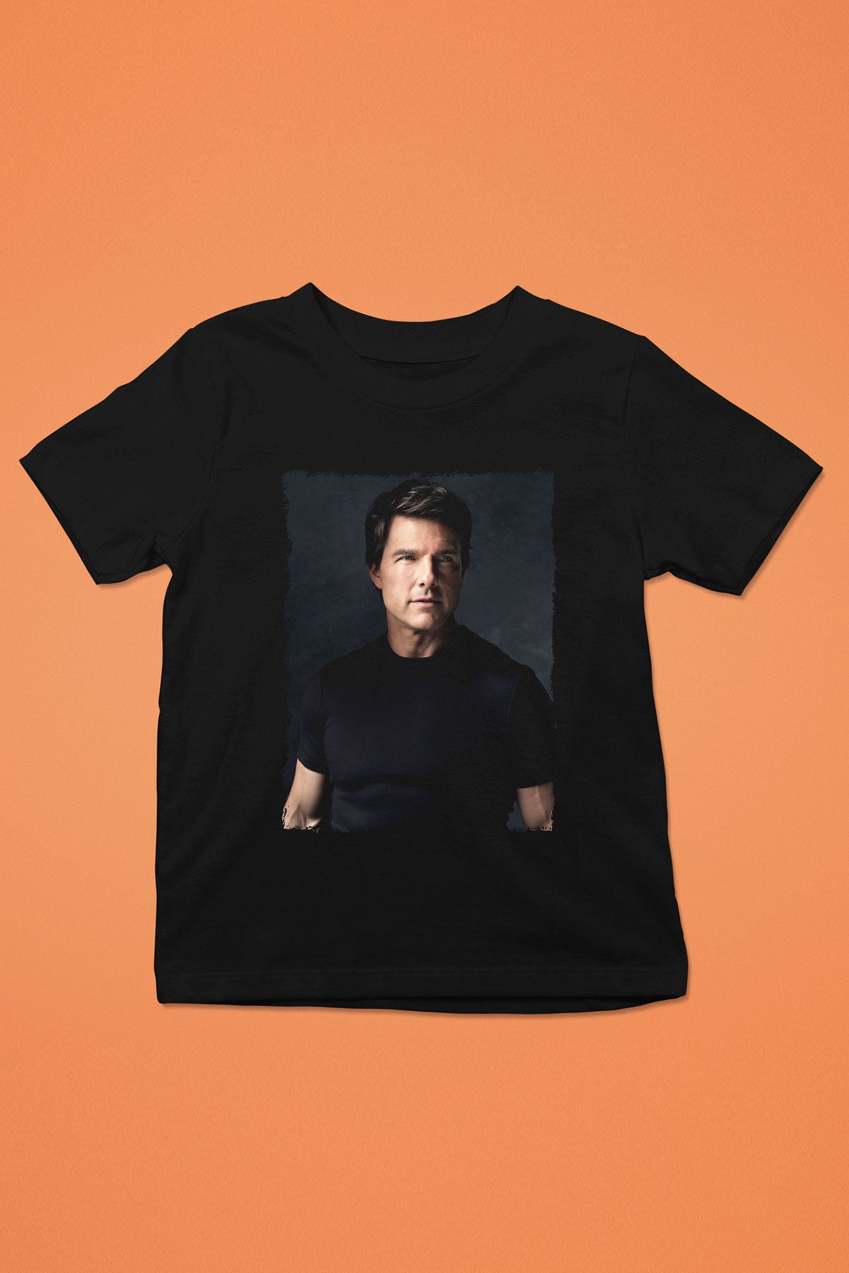 Tom Cruise Siyah Unisex Çocuk Tişört
