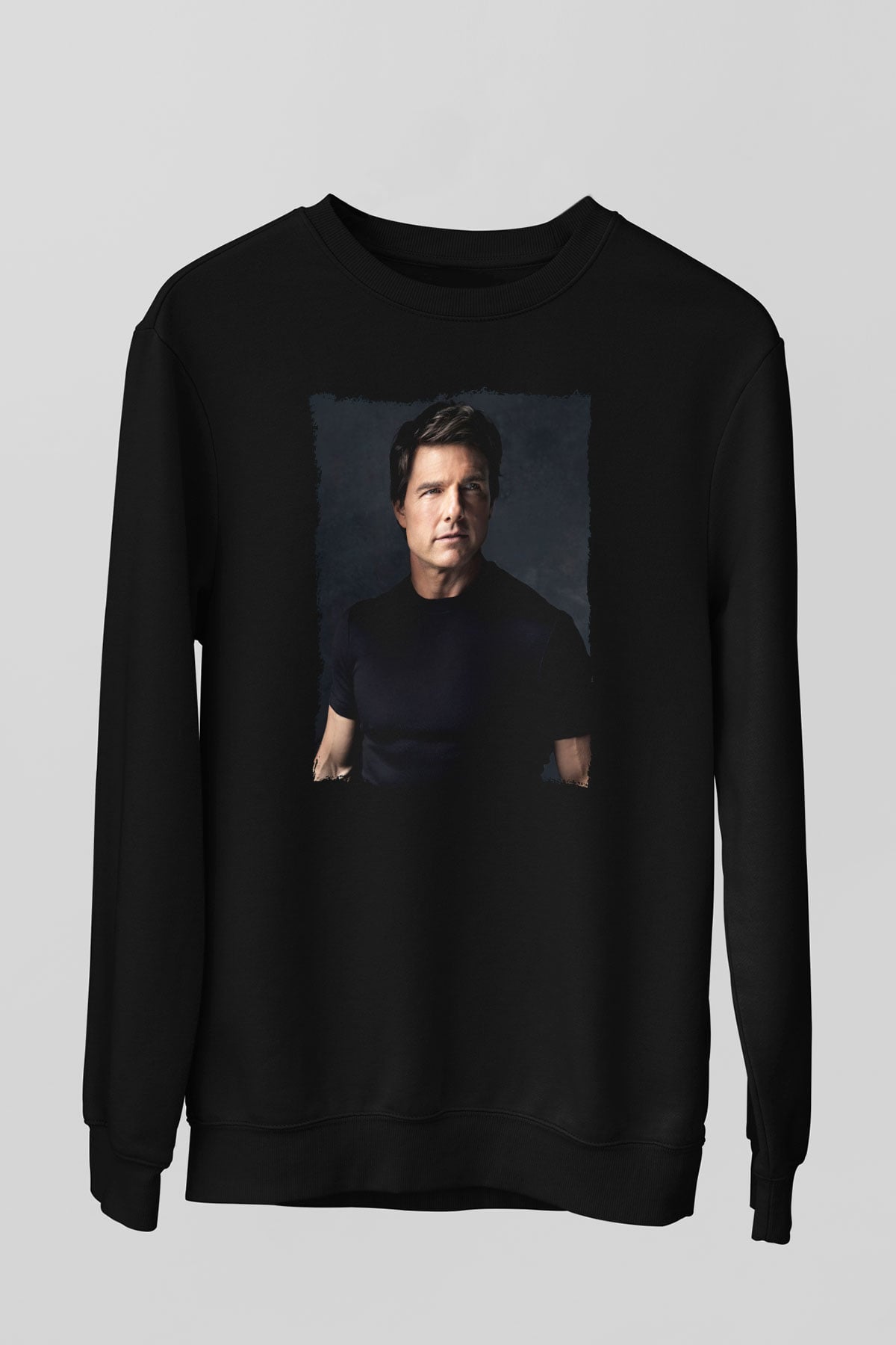 Tom Cruise Siyah Unisex Sweatshirt