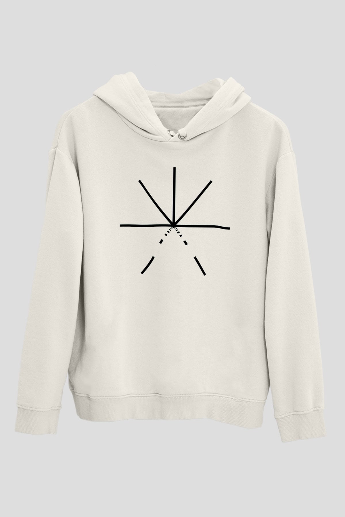 Touche Amore Beyaz Unisex Hoodie