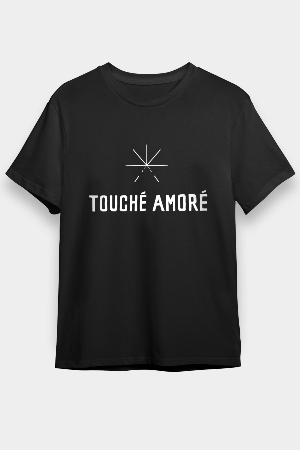 Touche Amore Siyah Unisex Tişört T-Shirt - TişörtFabrikası