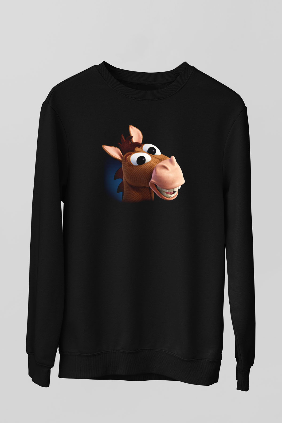 Toy Story Siyah Unisex Sweatshirt