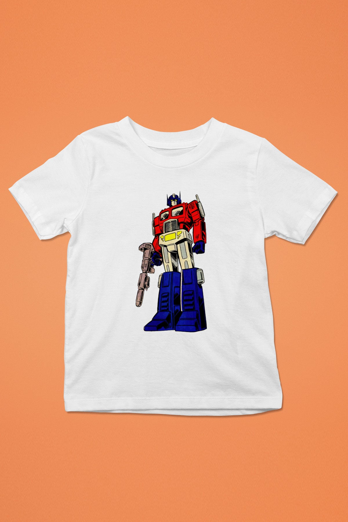 Transformers Beyaz Unisex  Çocuk Tişört