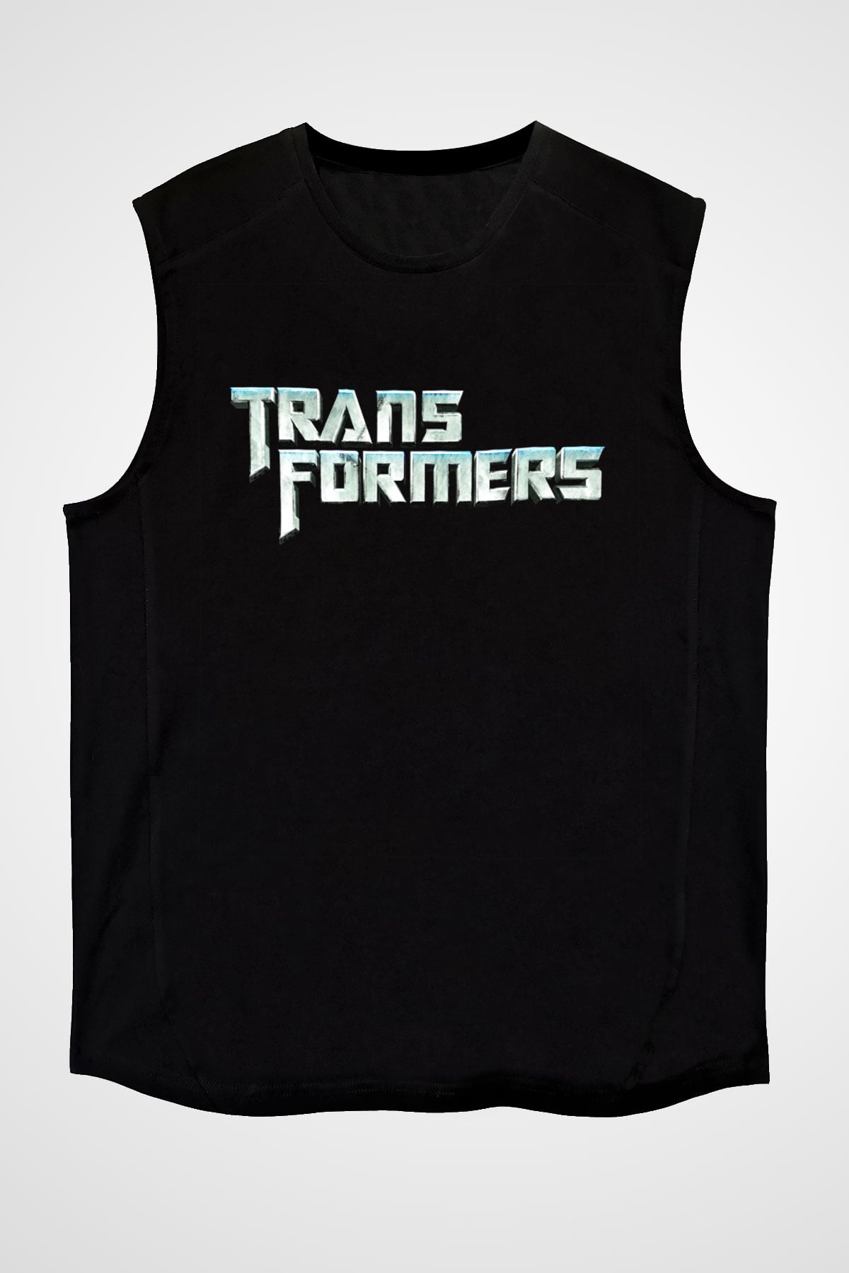 Transformers Tv Siyah Unisex Kolsuz Tişört
