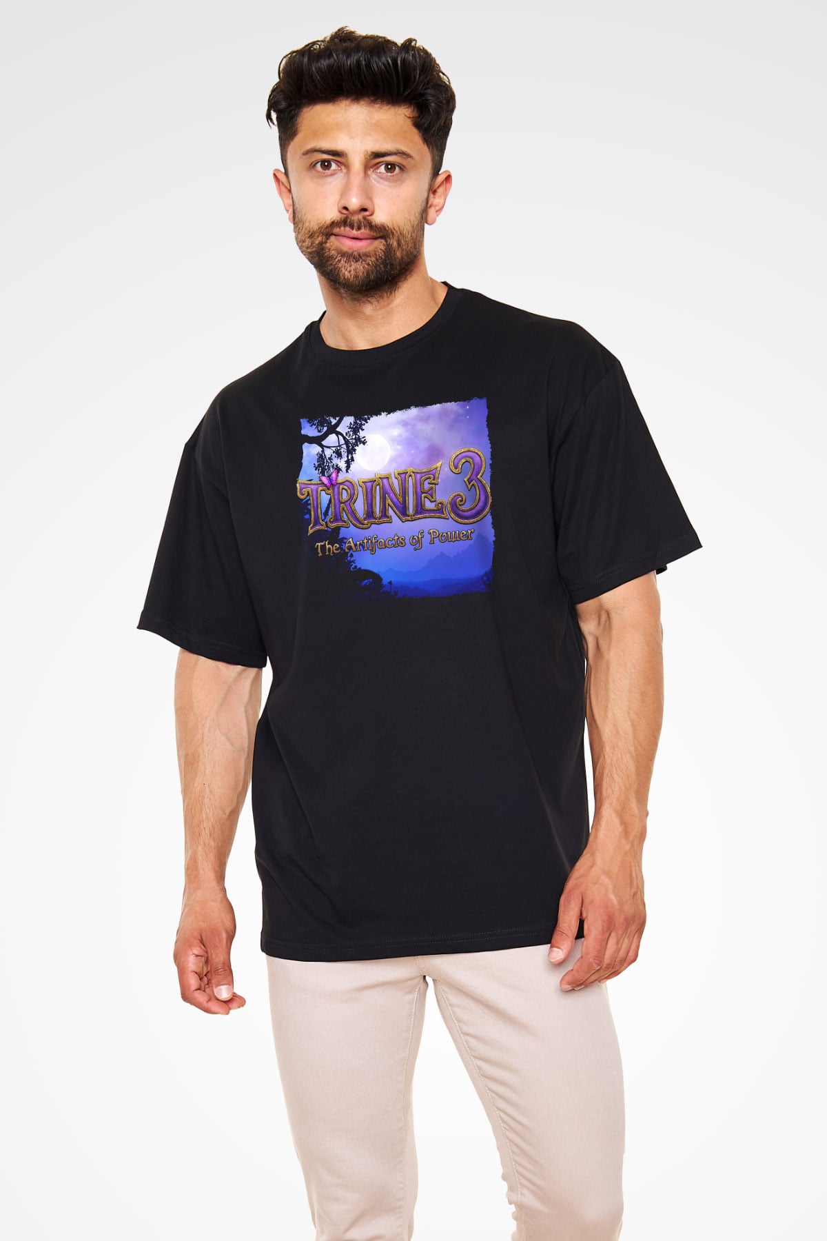 Trine Siyah Unisex Tişört T-Shirt