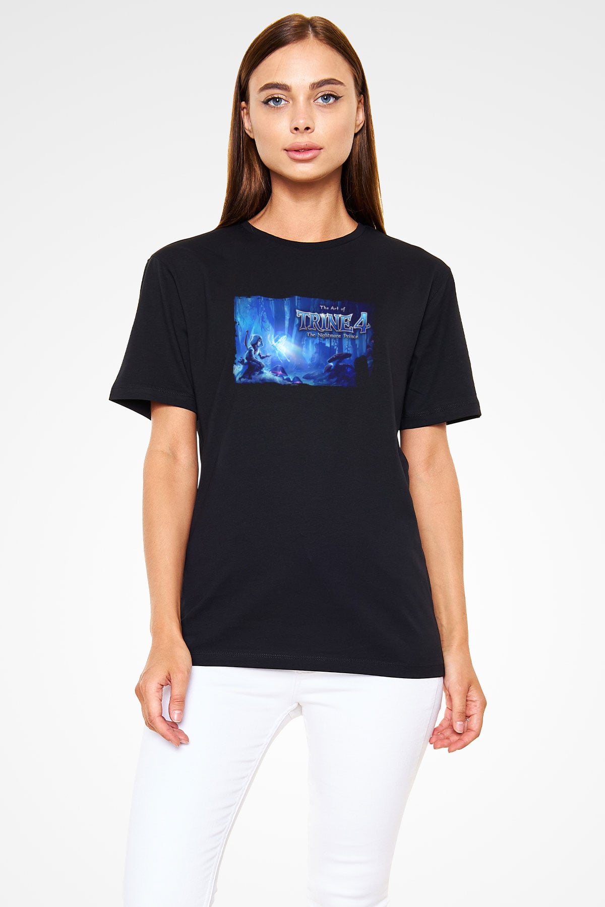Trine Siyah Unisex Tişört T-Shirt