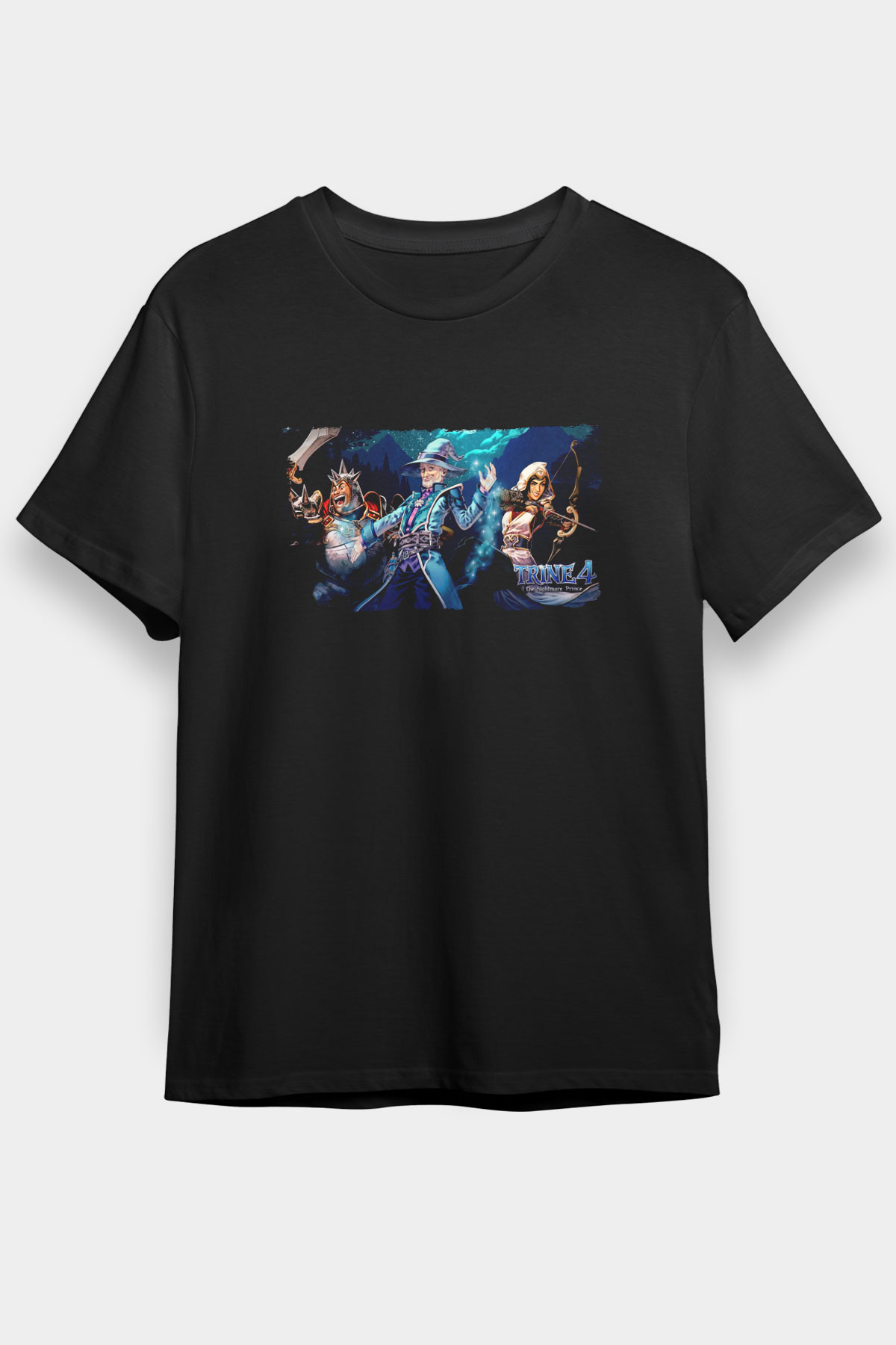 Trine Siyah Unisex Tişört T-Shirt