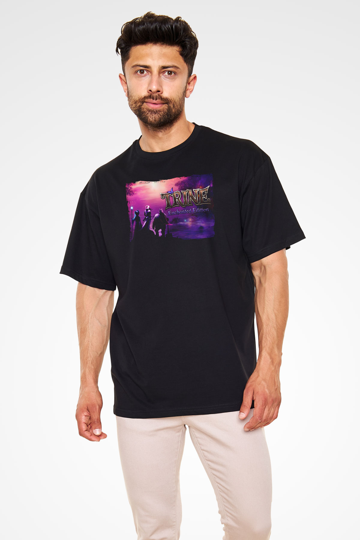 Trine Siyah Unisex Tişört T-Shirt